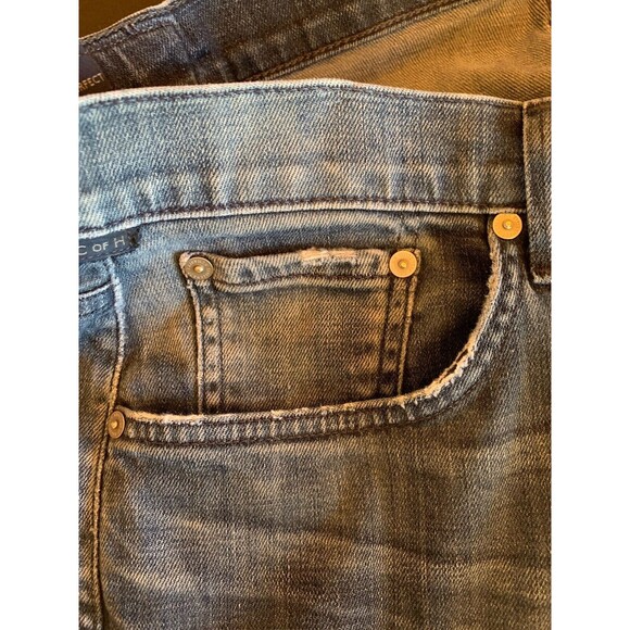 $249 Citizens of Humanity Mens 38x31" Blue Denim Straight Leg Perfect Jeans Note - Picture 12 of 16